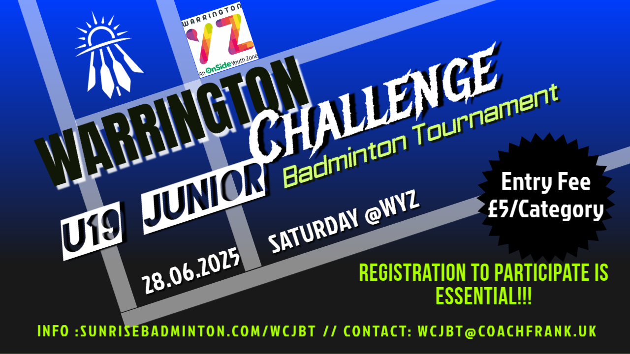 Warrington-Challenge-Badminton-Tournament-Sunrise-Badminton-Coaching-Junior-Sessions-Warrington-England